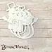 Чипборд "Снеговички. Шейкер. Снеговик большой" (ScrapMania)