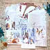 Набор карточек "Снежная клюква", 16 шт (ScrapMania)