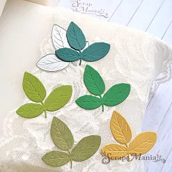 Нож "Трилистник", 5,1х5,9 см (ScrapMania) Нож "Трилистник", 5,1х5,9 см (ScrapMania)