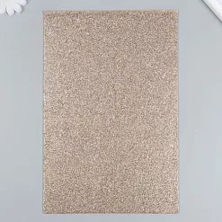 Отрез фетра А4 с глиттером "Медный", толщина 2 мм