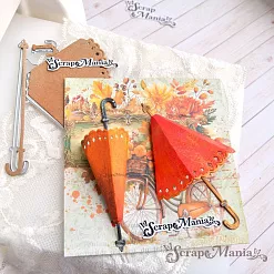 Нож "Зонтик объёмный", 5,7х7,8 см (ScrapMania)