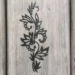 Нож "Завиток с листьями", 5х12 см (ArtScrap)