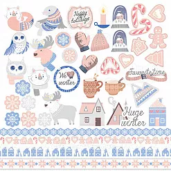 Бумага "Huge Winter. Картинки" (Фабрика Декору) Бумага "Huge Winter. Картинки" (Фабрика Декору)