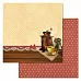 Набор бумаги 30,5х30,5 см "Магия кофе", 12 листов (ScrapMania)