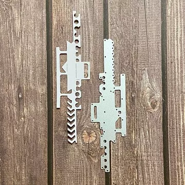 Нож "Морской бордюр 4", 3,2х12,3 см (Scrapman)