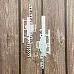 Нож "Морской бордюр 4", 3,2х12,3 см (Scrapman)