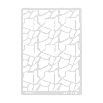 Трафарет "Камень" (Mr.Painter)