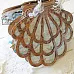 Заготовка для альбома 20х20 см "Ракушка" (CraftStory)