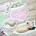Набор высечек из бумаги "Лесное чудо", 63 шт (ScrapMania)