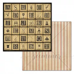 Бумага "Circus. Illusion cards" (Summer Studio)
