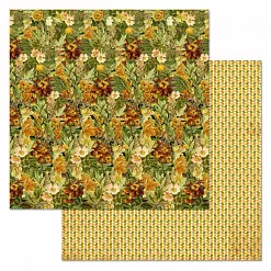 Набор бумаги 20х20 см "Ворожея", 12 листов (ScrapMania)