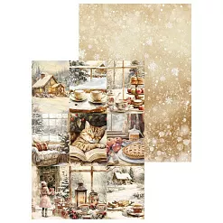 Набор бумаги А4 "Зимний уют", 9 листов (CraftStory) Набор бумаги А4 "Зимний уют", 9 листов (CraftStory)