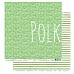Набор бумаги 15х15 "Лето на даче", 12 листов (Polkadot)