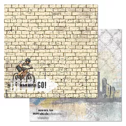 Бумага "Ребята с нашего двора. Крути педали" (ScrapMania)