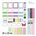 20х20 Бумага "Фономикс. Горошки. Дизайн-Обложка" (ScrapMania)