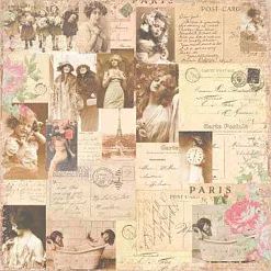 Бумага "Чувственность. Фотокарточки" (Каралики) Бумага "Чувственность. Фотокарточки" (Каралики)