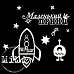 Набор украшений из чипборда "Космос. Первый полет" (MiMi Design)