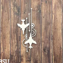 Чипборд "Самолет 2635", 3,7х8,5 см (Fantasy)