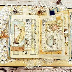 Набор бумаги 30х30 см "Music", 10 листов (Stamperia)