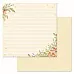 Набор бумаги 30,5х30,5 см "Варенье из одуванчиков", 12 листов (ScrapMania)