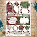 Скрап-карта А4 "Марсала. Теги и надписи" (ScrapMania)