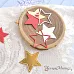 Нож "Звезды", 2,6х2,6 см (ScrapMania)