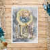 Тканевая карточка "Волшебник. Колдовство" (ScrapMania)