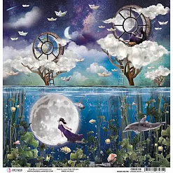 Бумага "Moon & Me. Upside Down" (Ciao bella) Бумага "Moon & Me. Upside Down" (Ciao bella)