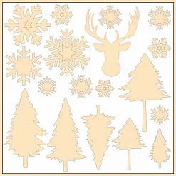 Набор бумаги 30х30 см "Святки", 12 листов