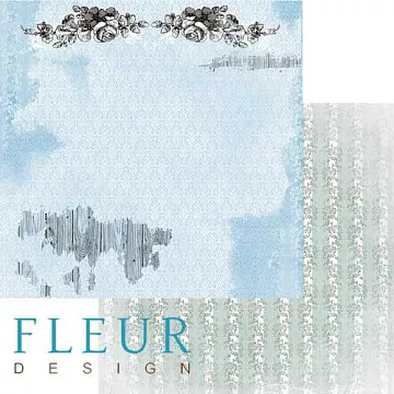 Бумага "Блошиный рынок. Узорная салфетка" (Fleur-design)