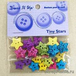 Набор пуговиц "Звездочки" (Dress It Up)