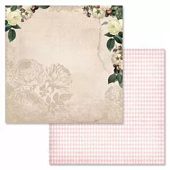 Набор бумаги 15х15 см "Сад герцогини", 12 листов (ScrapMania)
