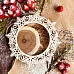 Чипборд "Рамка. Танец снежинок", 9,3х9,3 см (WoodHome)