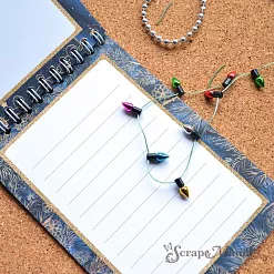 Блокнот на пружине А6 "Новогодний. Мои желания", 16 листов (ScrapMania) Блокнот на пружине А6 "Новогодний. Мои желания", 16 листов (ScrapMania)