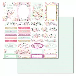 Набор бумаги 30,5х30,5 см "Розовые грезы", 12 листов (ScrapMania) Набор бумаги 30,5х30,5 см "Розовые грезы", 12 листов (ScrapMania)