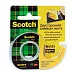 Клейкая лента Scotch двусторонняя в диспенсере