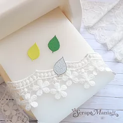 Нож "Лист гибискуса маленький" 2,5х4 см (ScrapMania)