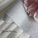 Отрез ткани 30х65 см "Глиттерная. Серебро" (Pty Италия)