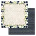 Набор бумаги 30,5х30,5 см "Королевский сапфир", 12 листов (ScrapMania)
