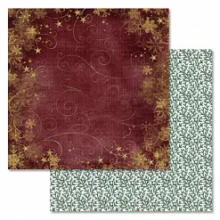 Бумага "Новогоднее счастье. Теплый вечер" (ScrapMania)