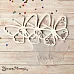 Чипборд "Вечные странники. Шейкер. Бабочка мини" (ScrapMania)