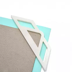 Набор уголков для скругления 2.0, белый Набор уголков для скругления 2.0, белый