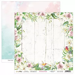 Набор бумаги 30х30 см "Primavera", 12 листов (ScrapBoys)