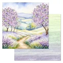 Бумага "Времена года: весна. Цветение" (ScrapMania) Бумага "Времена года: весна. Цветение" (ScrapMania)