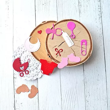 Набор вырубок "Для малышки" (ScrapMania)