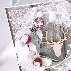 Набор бумаги 30х30 см "Christmas tree. Рождественская елка", 12 листов (Польша)