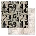 Бумага "Старый архив. Цифры на стене" (ScrapMania) Бумага "Старый архив. Цифры на стене" (ScrapMania)