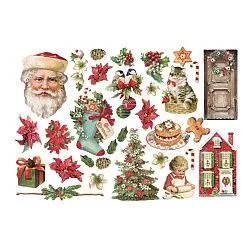 Набор вырубок "Classic Christmas", 30 шт (Stamperia)