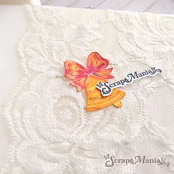 Нож "Школьная жизнь. Колокольчик. Первый звонок", 3,4х4,5 см (ScrapMania)