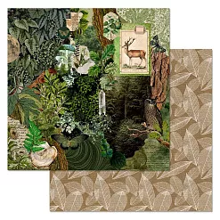 Бумага "Заповедник. Дыхание леса" (ScrapMania)